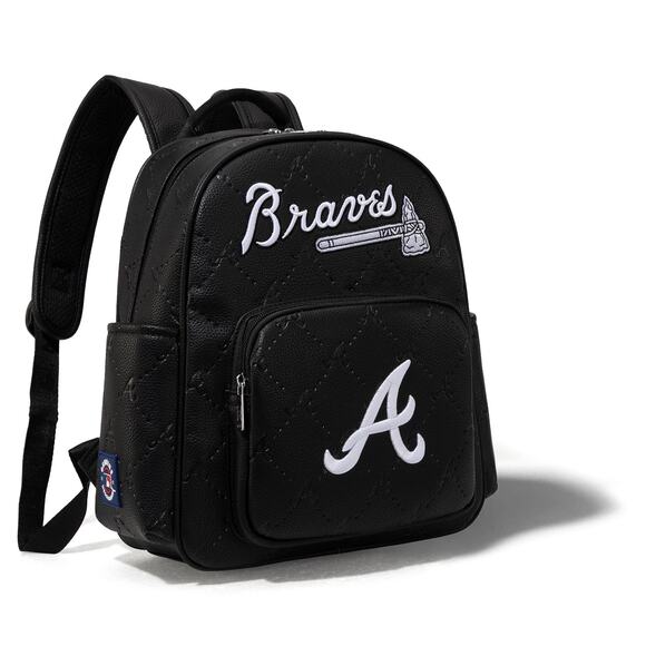 MLB Atlanta Braves Black Fashion Backpack *NEW in Package*